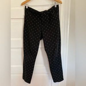 Gap polka dot ankle pants